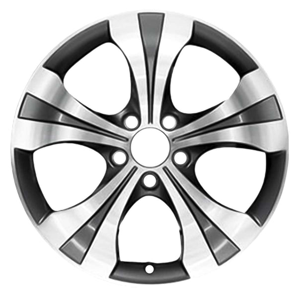 2012 Honda CR-V Wheel 18" Machined Charcoal Aluminum 5 Lug W98647MC-1