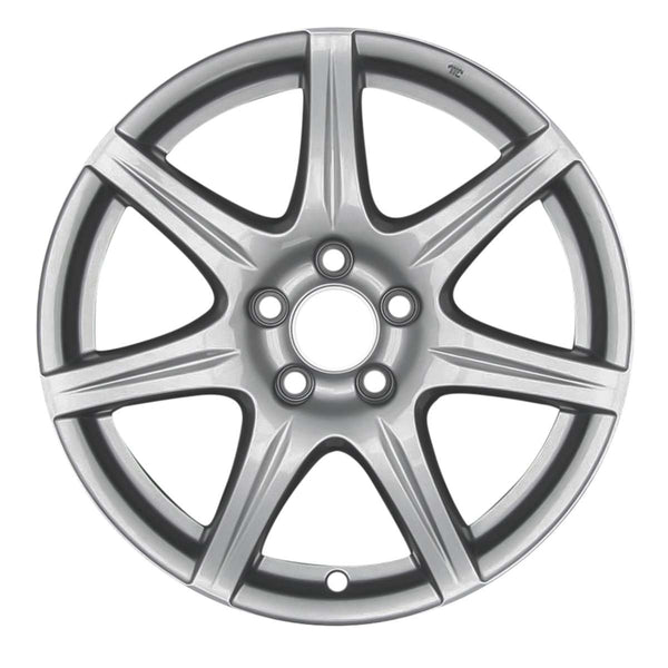 2010 Honda Civic Wheel 18" Silver Aluminum 5 Lug W98649S-1