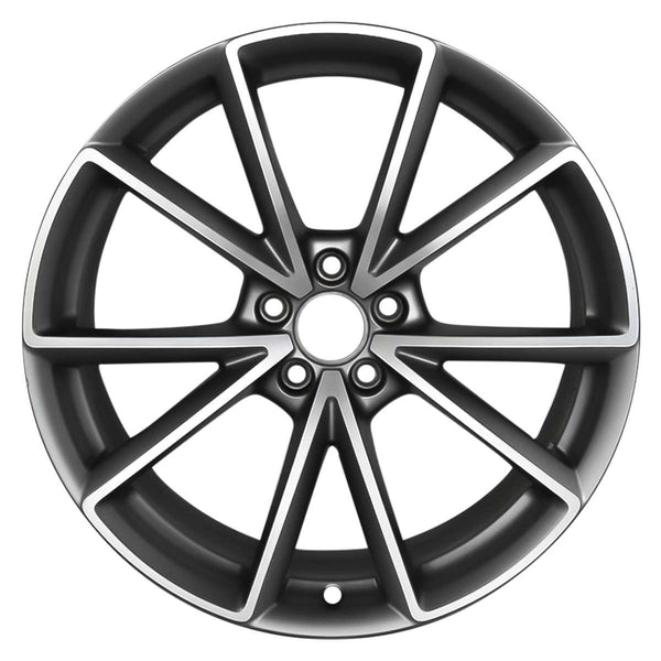 2013 Audi RS5 Wheel 20" Machined Charcoal Aluminum 5 Lug W98666MC-1