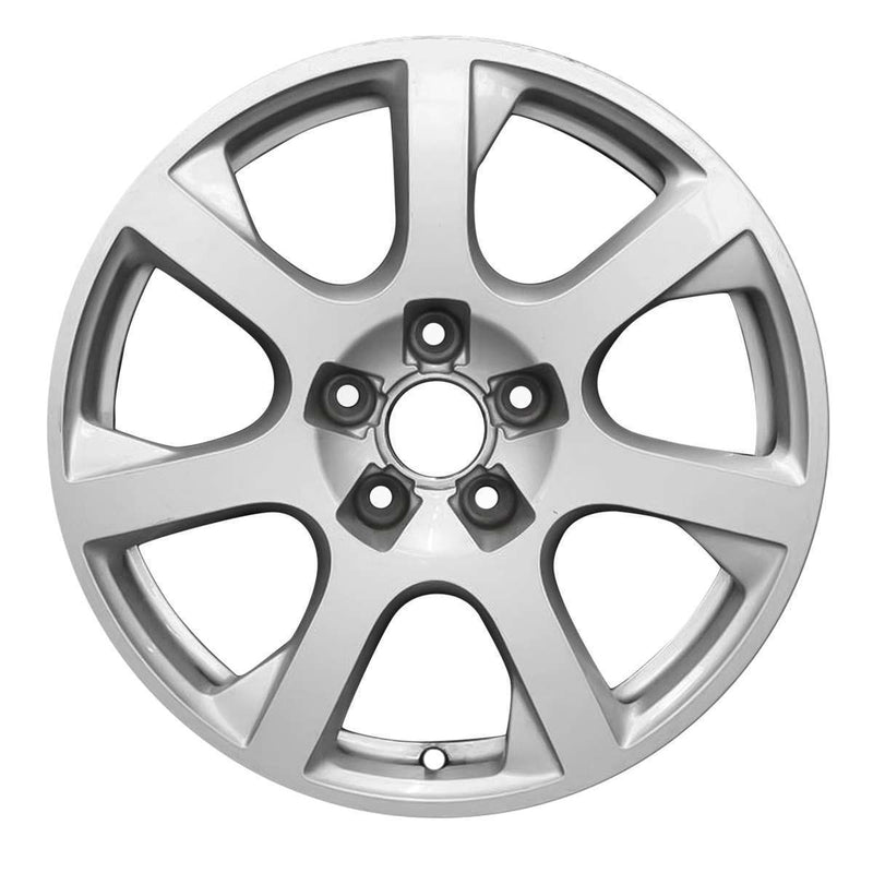 2012 Audi Q5 Wheel 17" Silver Aluminum 5 Lug W98675S-4