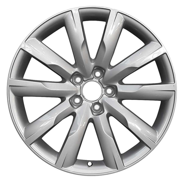 2011 Audi Q5 Rueda 19" Plata Aluminio 5 Lug W98693S-3