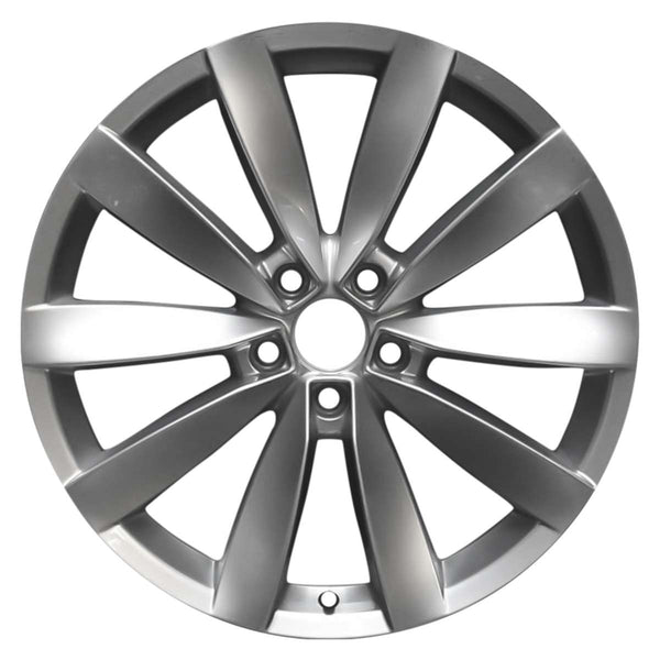 2012 Volkswagen Passat Rueda 19" Hyper Aluminio 5 Lug W98759H-4