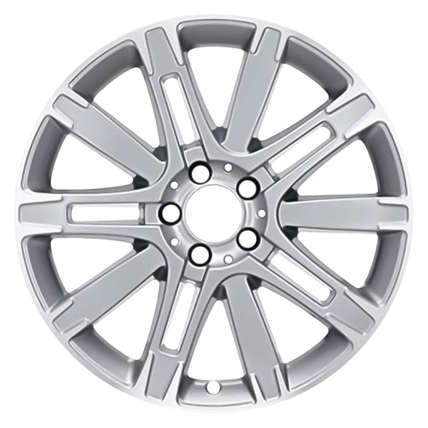 2011 Mercedes GL350 Wheel 19" Machined Silver Aluminum 5 Lug W98792MS-5