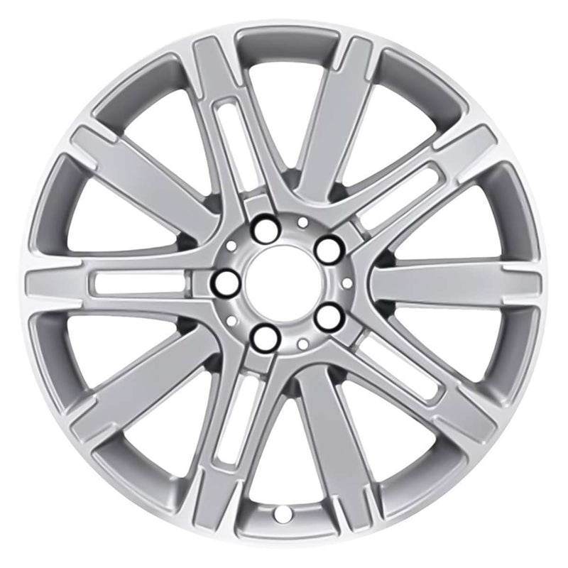 2009 Mercedes GL320 Wheel 19" Machined Silver Aluminum 5 Lug W98792MS-3