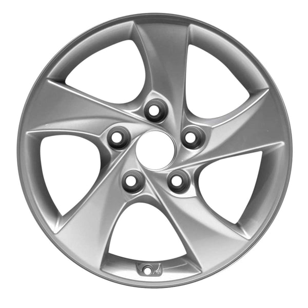 2013 Hyundai Elantra Wheel 15" Silver Aluminum 5 Lug W98815S-3