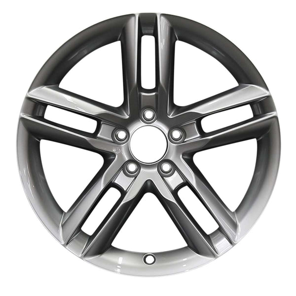 2012 Audi TT Wheel 18" Hyper Aluminum 5 Lug W98822H-2