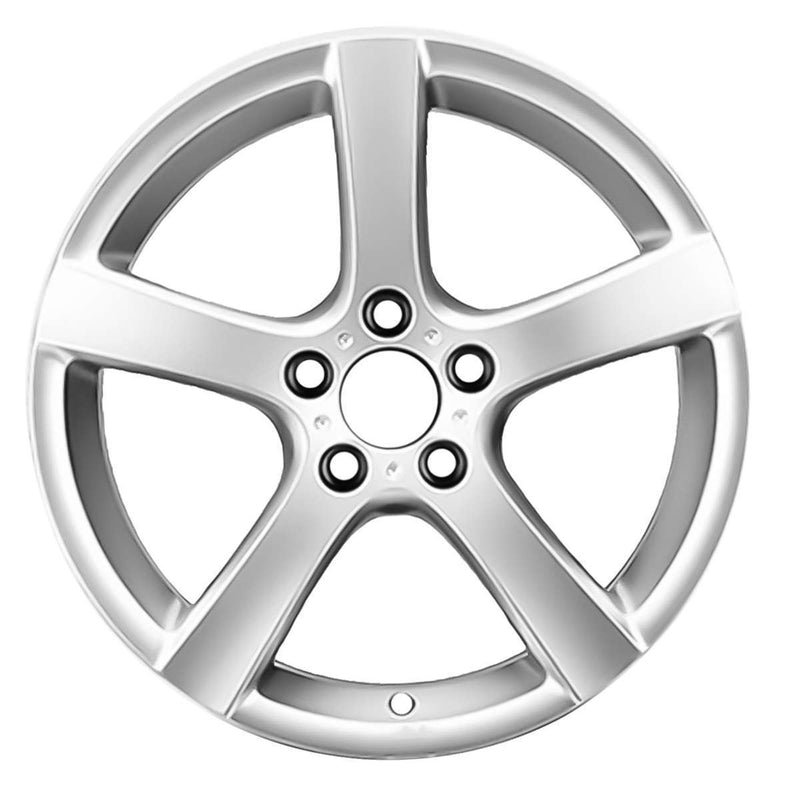 2010 Volkswagen Beetle Wheel 17" Silver Aluminum 5 Lug W98824S-13