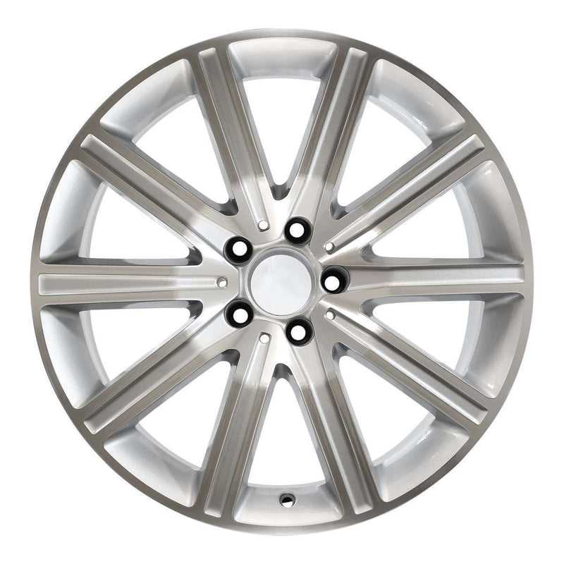 2012 Mercedes Cls550 Wheel 19" Machined Silver Aluminum 5 Lug W98837MS-1