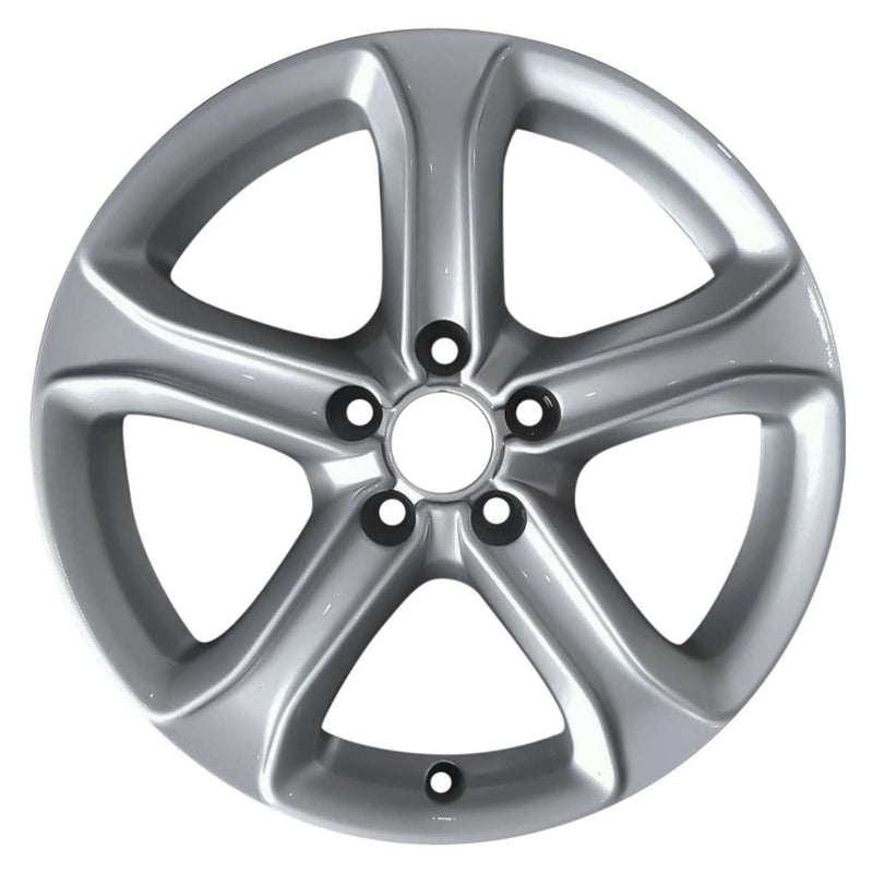 2013 Audi A4 Wheel 17" Silver Aluminum 5 Lug W98901S-1