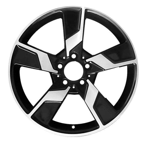 2010 Mercedes E550 Wheel 18" Machined Gloss Black Aluminum 5 Lug W98920MB-1