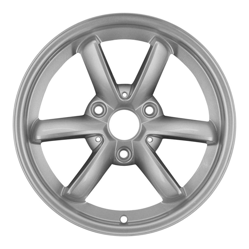 2012 Smart Car Wheel 15" Silver Aluminum 3 Lug W98947S-4