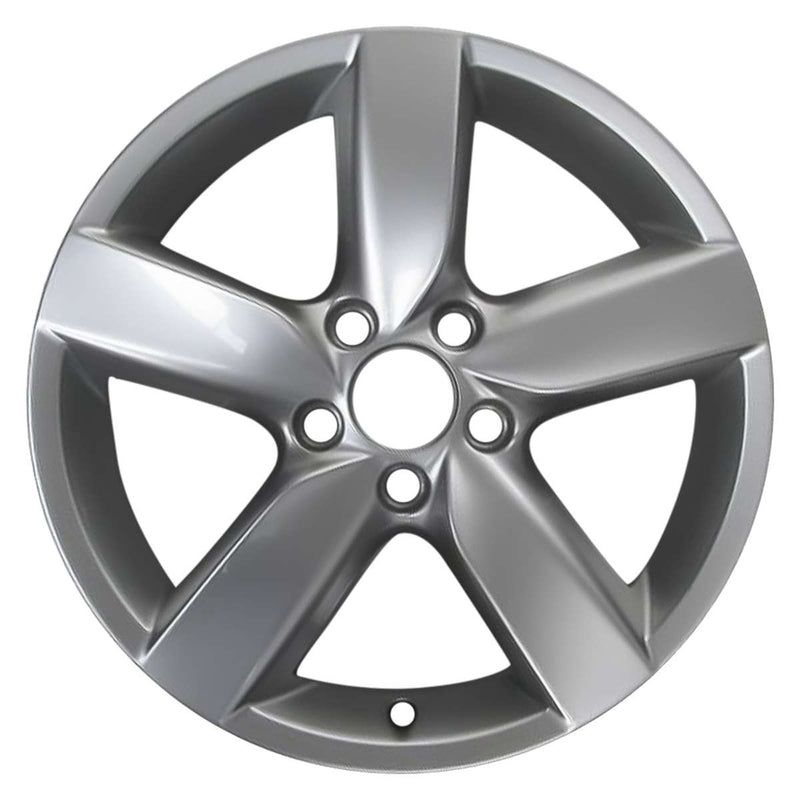 2013 Volkswagen Golf Wheel 17" Hyper Aluminum 5 Lug W98969H-2