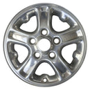 2000 Dodge RAM Rueda 16" Aluminio Pulido 5 Lug W99059P-2