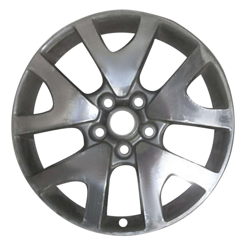 2004 Pontiac Grand Wheel 17" aluminio carbón mecanizado 5 lengüetas W99306MC-1