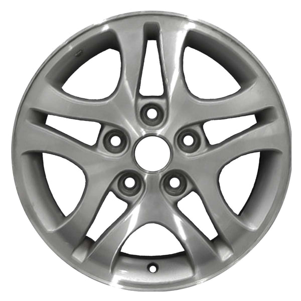 2001 Honda Accord Wheel 15" Machined Silver Aluminum 5 Lug W99312MS-1