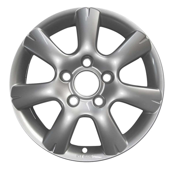 2003 Volkswagen Touareg Wheel 17" Silver Aluminum 5 Lug W99320S-1