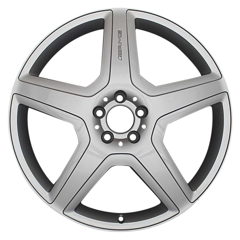 2009 Mercedes R350 Wheel 21" Silver Aluminum 5 Lug W99520S-1