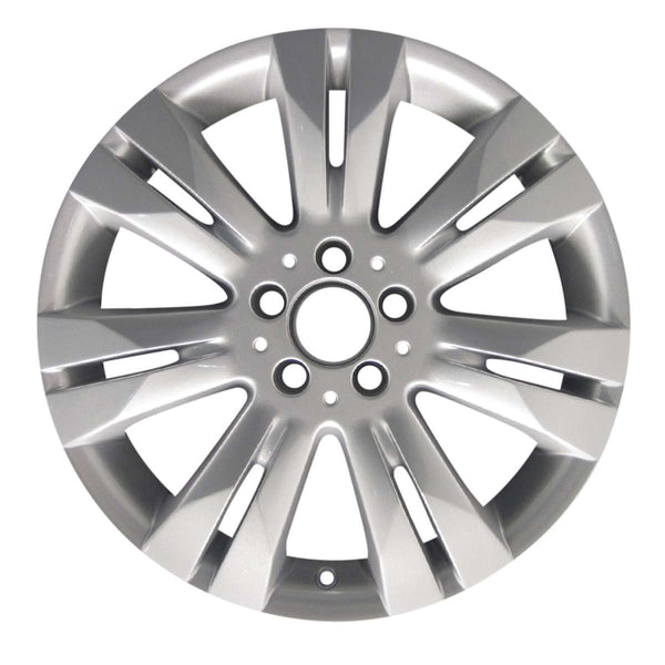 2010 Mercedes S400 Wheel 18" Silver Aluminum 5 Lug W99715S-2