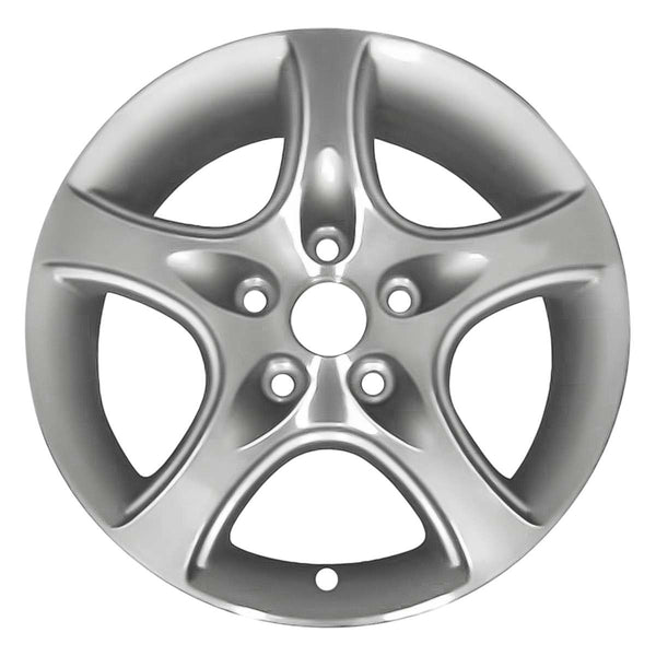 2007 Toyota Camry Wheel 16" Machined Silver Aluminum 5 Lug W99742MS-1