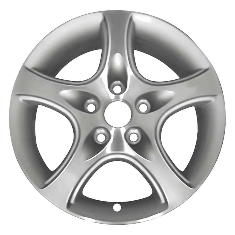 2009 Toyota Camry Wheel 16" Machined Silver Aluminum 5 Lug W99742MS-3