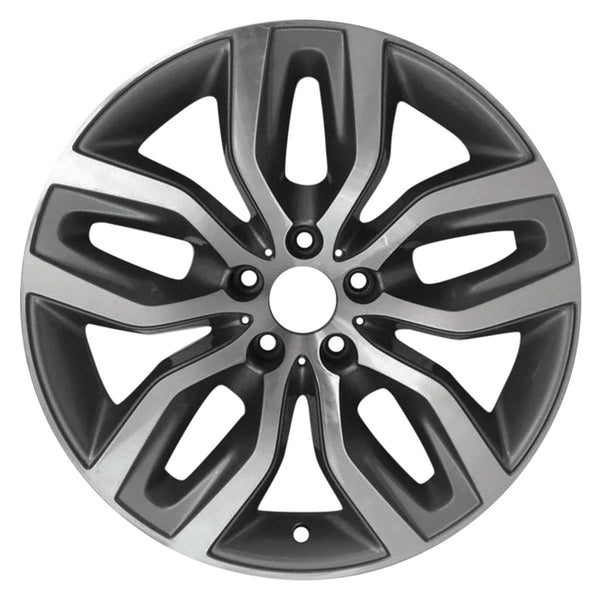 2011 BMW X5 Wheel 20" Machined Charcoal Aluminum 5 Lug W99851MC-1