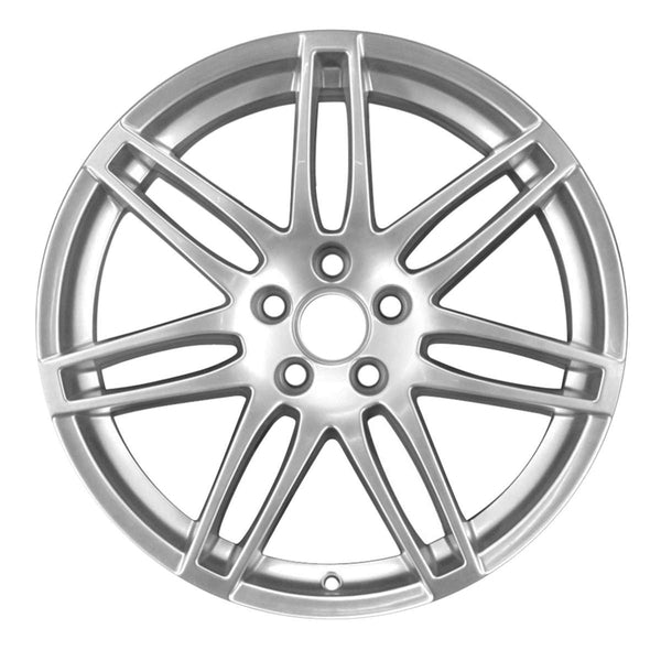 2008 Audi A6 Rueda 19" Plata Aluminio 5 Lug W99876S-1