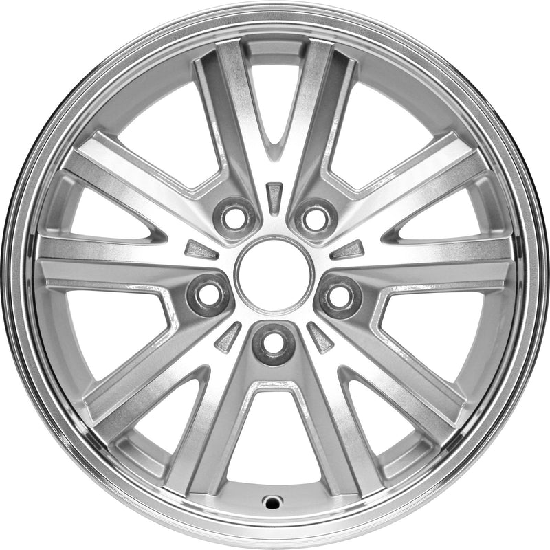 2005 ford mustang wheel 16 machined silver aluminum 5 lug rw3588ms 2