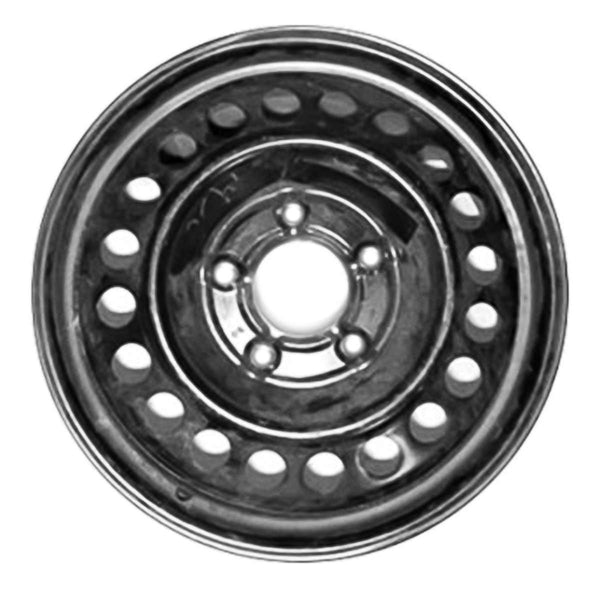 1989 cadillac deville wheel 15 black steel 5 lug rw1430b 81