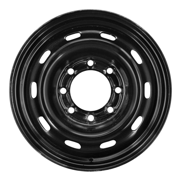 2012 dodge ram wheel 17 black steel 8 lug rw2185b 13