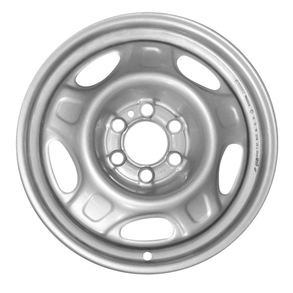 2004 dodge dakota wheel 16 silver steel 6 lug w2189s 2