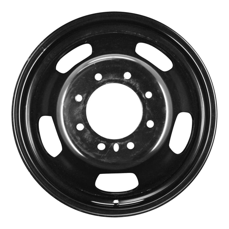 2007 dodge 3500 wheel 17 black steel 8 lug rw2191b 5