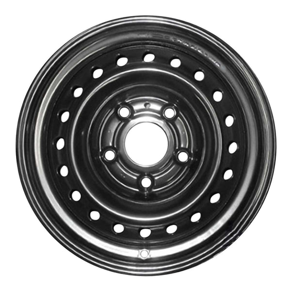 2007 dodge dakota wheel 16 black steel 5 lug w2237b 3