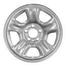 2012 jeep liberty wheel 16 silver steel 5 lug w2368s 1