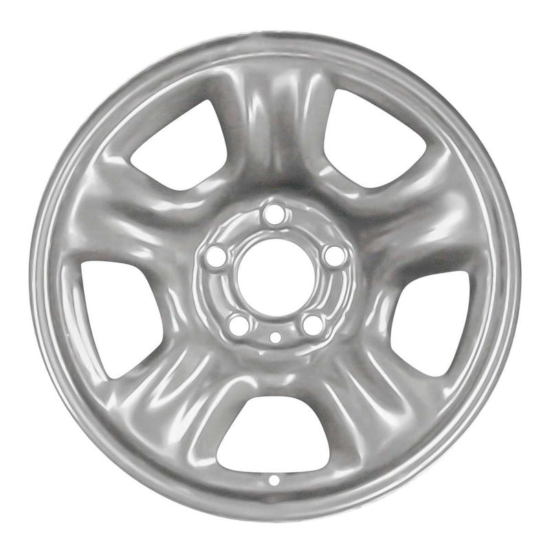 2012 jeep liberty wheel 16 silver steel 5 lug w2368s 1