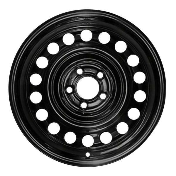 2010 dodge nitro wheel 17 black steel 5 lug w2379b 4