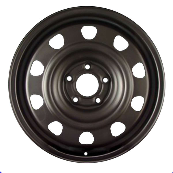 2013 dodge dart wheel 16 black steel 5 lug rw2443b 1