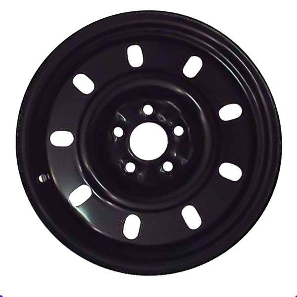 2000 ford windstar wheel 16 black steel 5 lug rw3382b 8