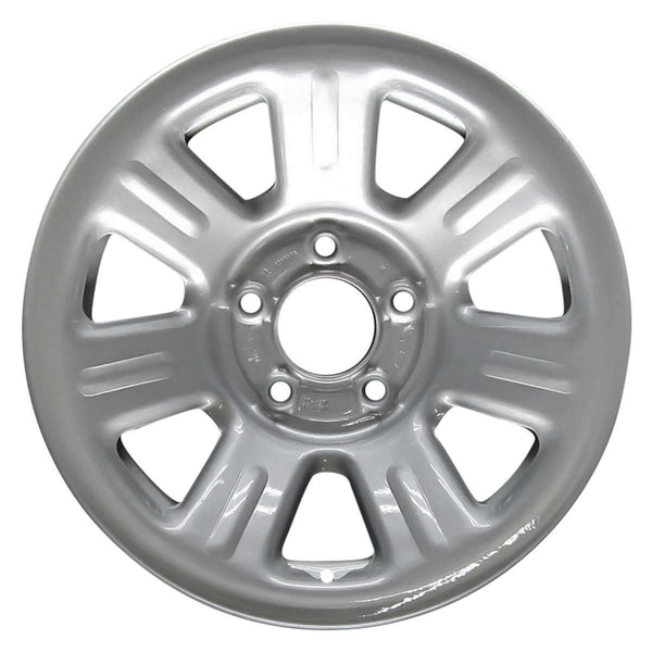 2002 mazda b2300 wheel 15 silver steel 5 lug w3404s 2