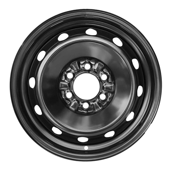 2007 lincoln navigator wheel 18 black steel 6 lug w3664b 1