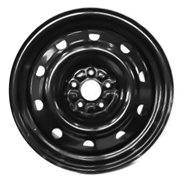 2014 ford explorer wheel 17 black steel 5 lug rw3858b 4