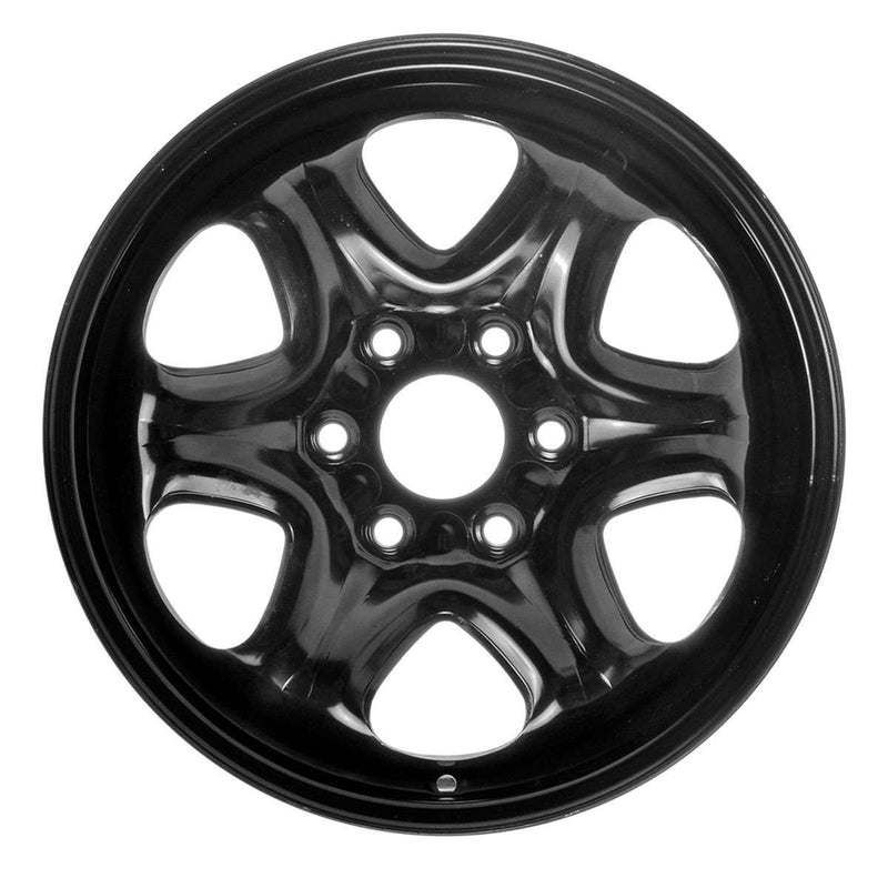 2013 chevrolet traverse wheel 17 black steel 6 lug rw5407b 5