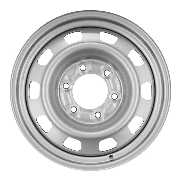 2011 chevrolet colorado wheel 16 silver steel 6 lug rw5427s 3