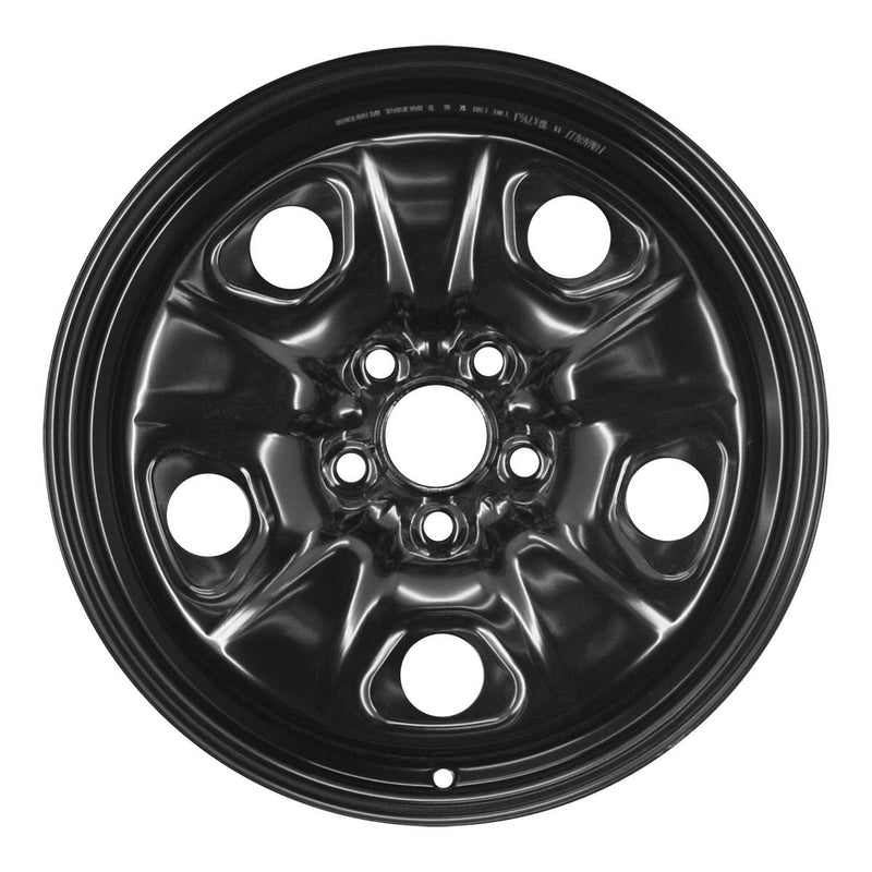 2011 chevrolet camaro wheel 18 black steel 5 lug rw5440b 2