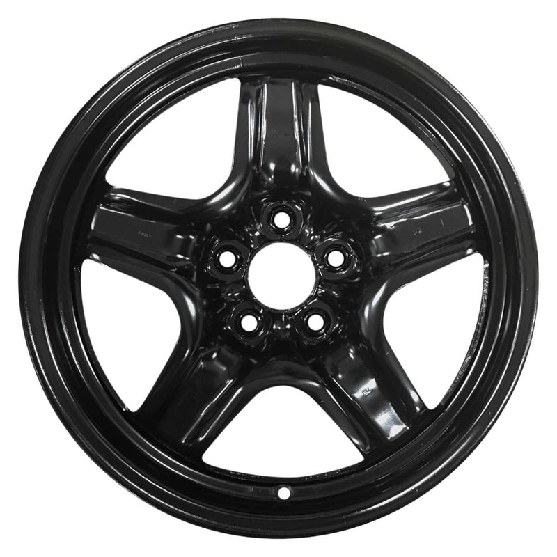 2018 chevrolet impala wheel 18 black steel 5 lug w5611b 5