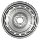 2016 chevrolet city wheel 15 silver steel 5 lug w5708s 2