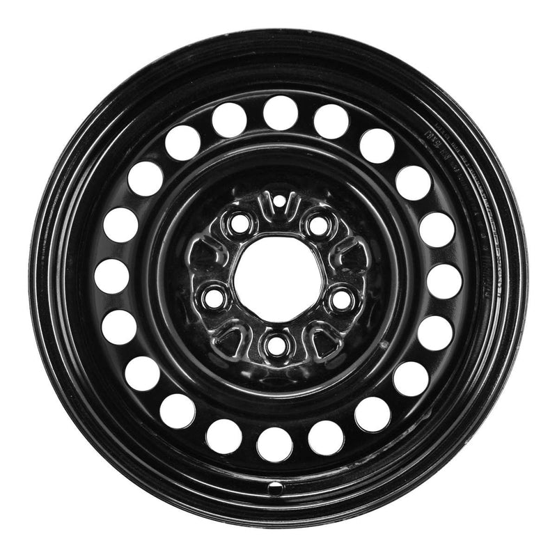 2005 pontiac grand wheel 15 black steel 5 lug rw8038b 8