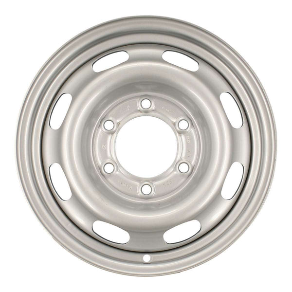 2004 chevrolet colorado wheel 15 silver steel 6 lug rw8061s 7