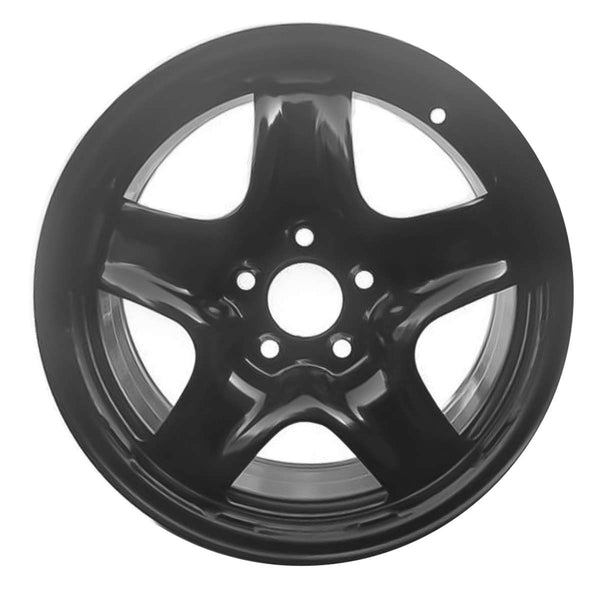 2008 chevrolet hhr wheel 16 black steel 5 lug rw8104b 2