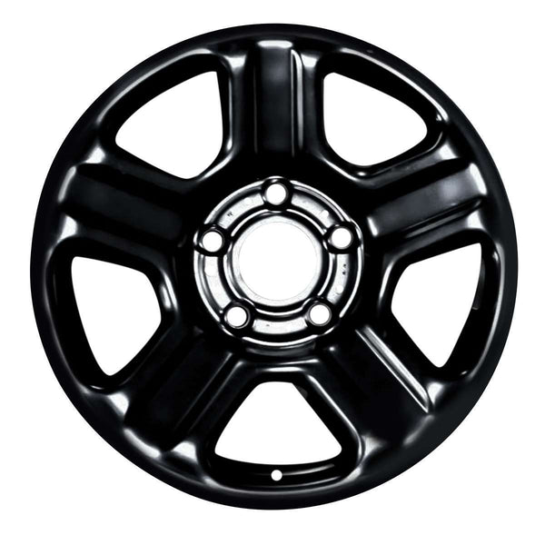 2008 Jeep Wrangler Rueda 16" Acero Negro 5 Lug W9072B-2