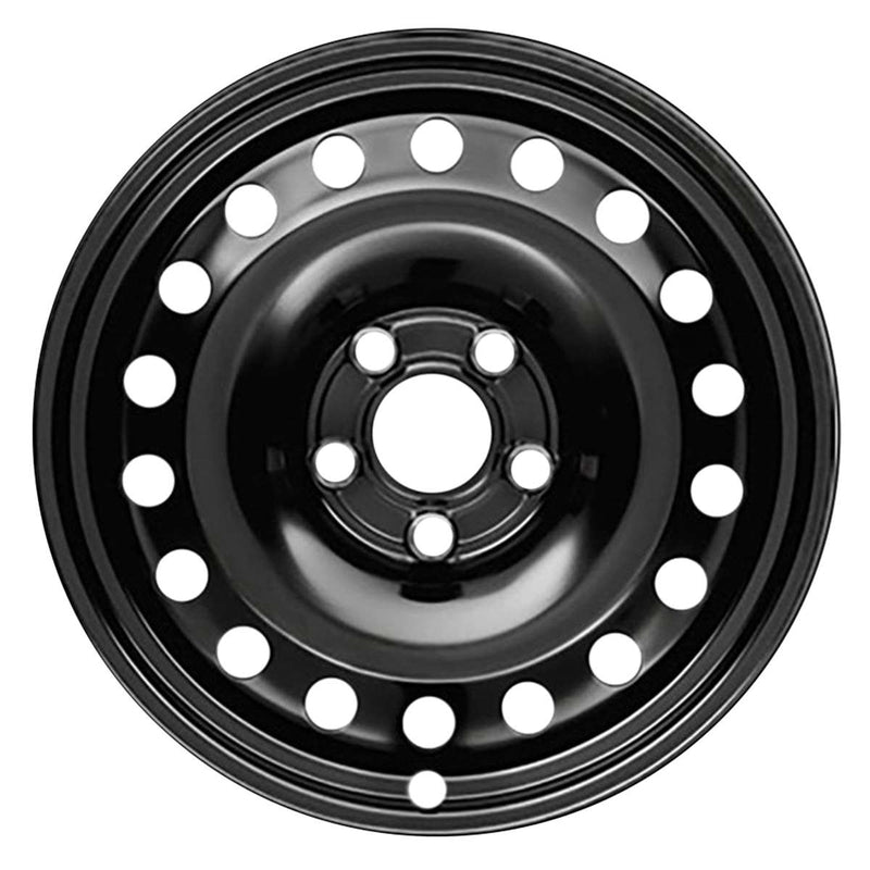 2015 Jeep Renegade Wheel 17" Black Steel 5 Lug W9162B-1